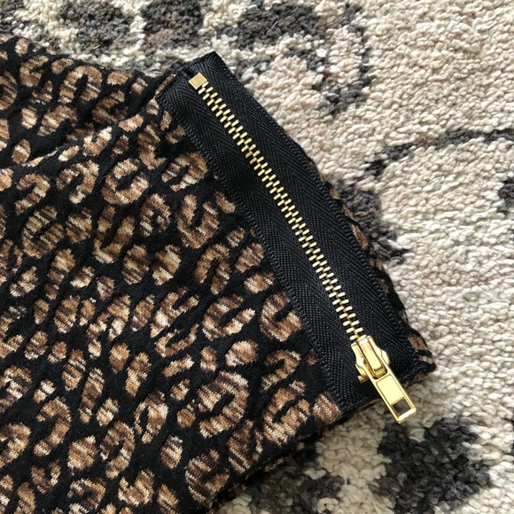 CALVIN KLEIN leopard print sheath dress 6 - Picture 13 of 13